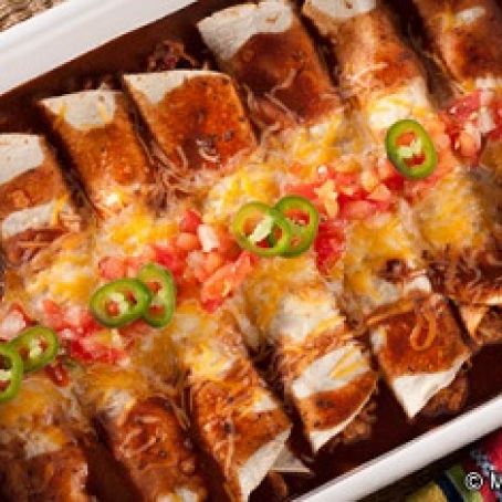 Tex-Mex Chicken Enchiladas