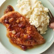 Slow-Cooker Cranberry Glazed Chicken