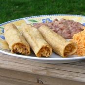 Easy Chicken Taquitos
