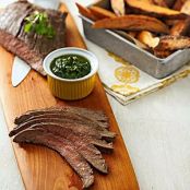 Flank Steak with Chimichurri Sauce