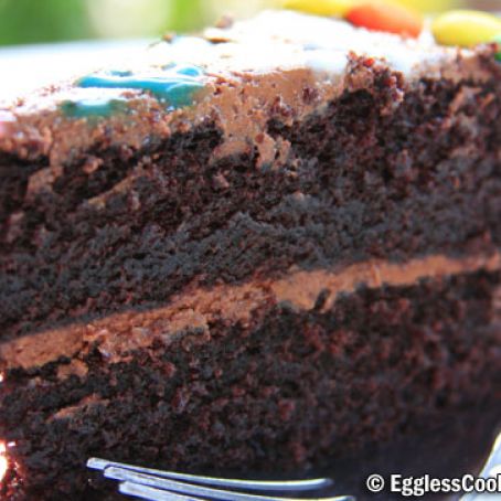 Eggless Chocolate Cake Recipe