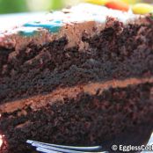 Eggless Chocolate Cake Recipe