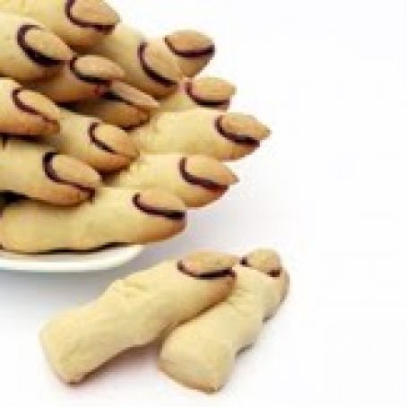 Witches Finger Cookies
