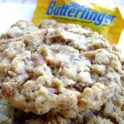 Crispy Butterfinger Cookies