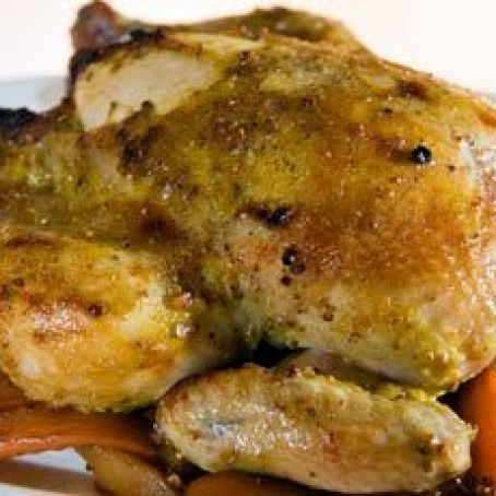 Mustard Roasted Chicken