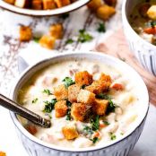 Chicken Cordon Bleu Soup