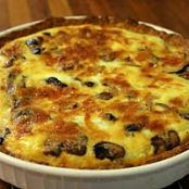 Sour Cream Mushroom Quiche