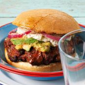 Chorizo-Chile Burger