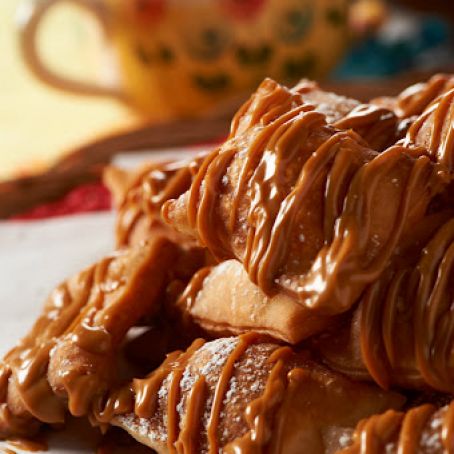 David Venable's Sopapillas with Dulce de Leche Sauce