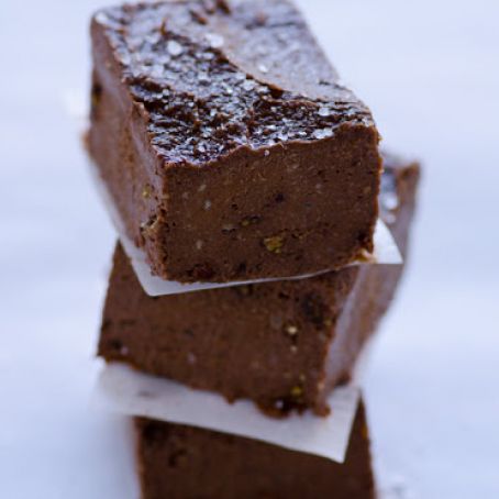 fudge - Clean Chocolate Fudge Recipe
