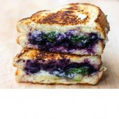 Balsamic Blueberry Grilled Cheese Sandwich