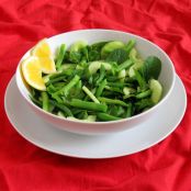 Avocado and Watercress Salad with Green Beans