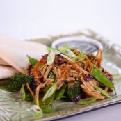 Clinton Kelly's Moo Shu Chicken and Vegetables