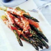 Roasted Asparagus Wrapped In Prosciutto