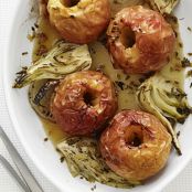 Baked Apples with Fennel