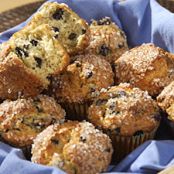 Freezer-Case Blueberry Muffins