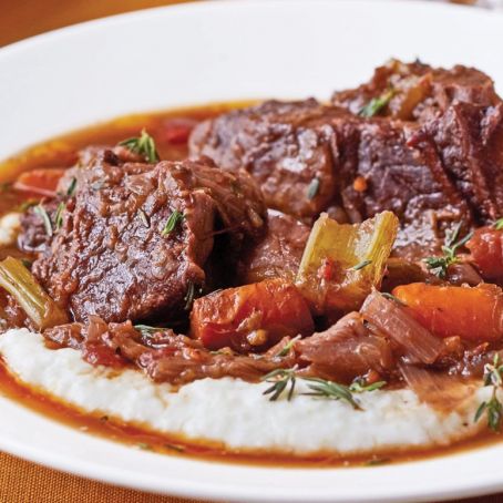 Red Wine-Braised Short Ribs