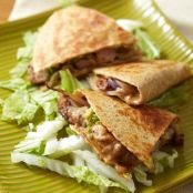Asian Pork Quesadillas