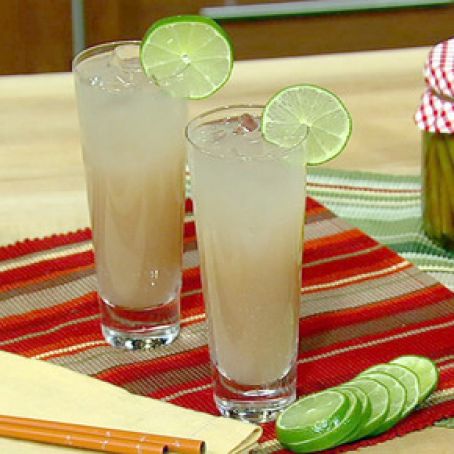 Ming Tsai's Sparkling Blueberry Cocktail