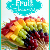 Rainbow Fruit Kabobs