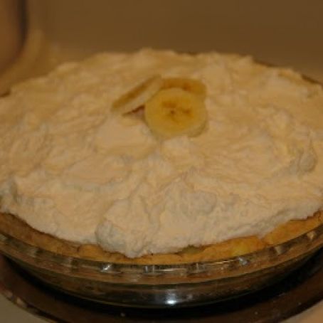 Homemade Banana Cream Pie