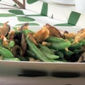 Green Beans with Shiitakes & Onions