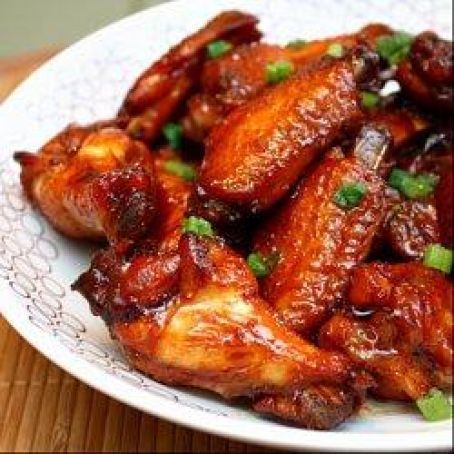 Caramelized Baked Chicken Wings
