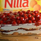 No Bake Cherry Cheesecake Lasagna