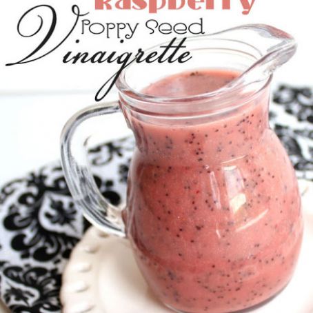 Raspberry Poppy Seed Vinegairette