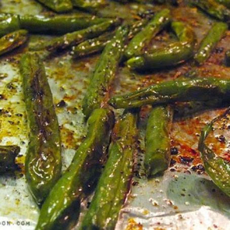 Balsamic Oven-Roasted Green Beans