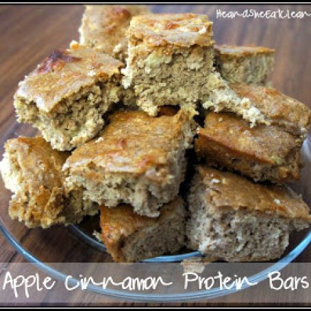 Apple Cinnamon Protein Bars