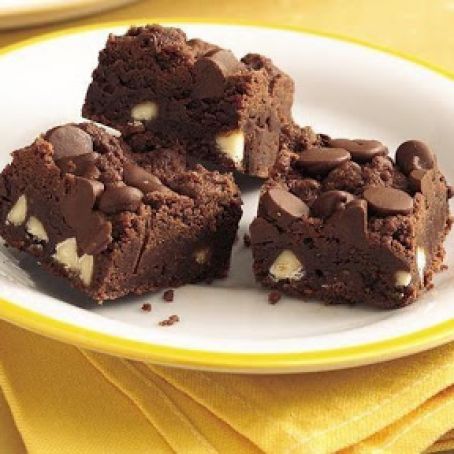 Ultimate Triple-Chocolate Bars