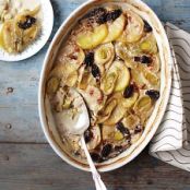 Leek, Potato, and Morel Gratin