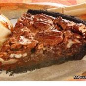 Black Bottom Pecan Pie