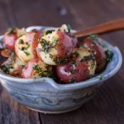 Garlic & Parsley New Potatoes