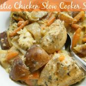 Rustic Chicken Slow Cooker Stew