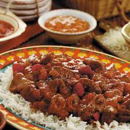 Peachy Beef Picante