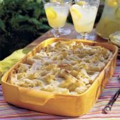 Three-Cheese Baked Pasta