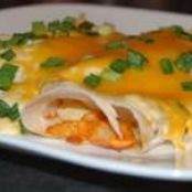 Buffalo Chichen Enchiladas