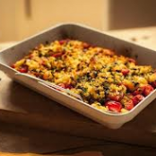 Provencal Cherry Tomato Gratin