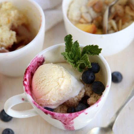 Microwave Mug Cobbler