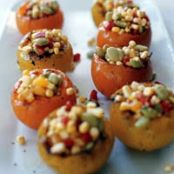 Heirloom Tomatoes Stuffed with Summer Succotash