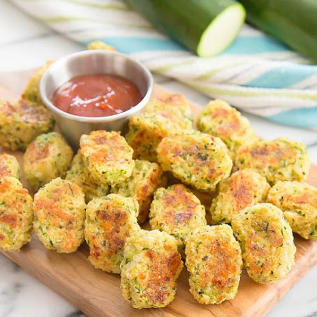 Parmesan Zucchini Tots