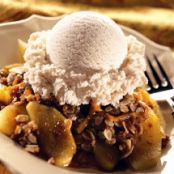 Cheddar Apple Crisp