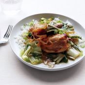 Chicken Adobo With Bok Choy