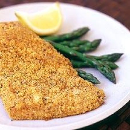 Cornmeal-Battered Oven-Fried Catfish