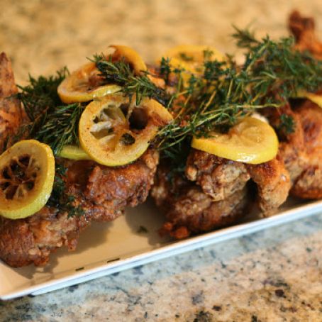Lemon Fried Chicken Pollo Fritto