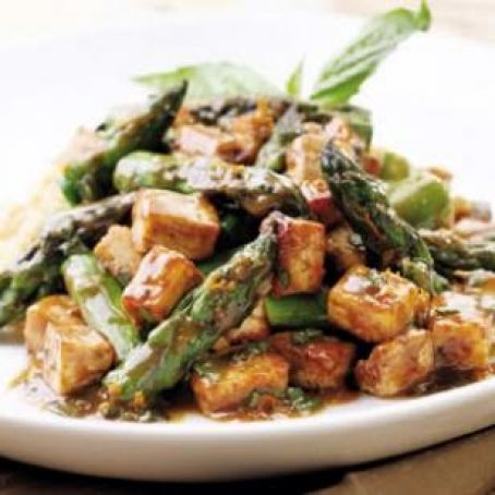 Savory Orange-Roasted Tofu & Asparagus