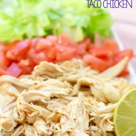 Slow Cooker Taco Chicken