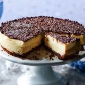 Chocolate orange cheesecake
